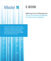 E-Book: Optimizing Contract Management: Top Ten Essential Capabilities for Life Sciences Companies